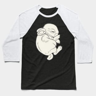 Baby Hase natur Baseball T-Shirt